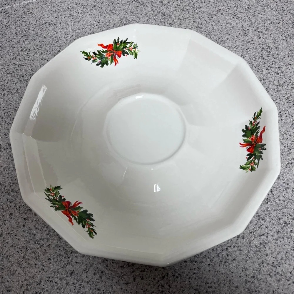 Pfaltzgraff Christmas Heritage Chip & Dip Platter
